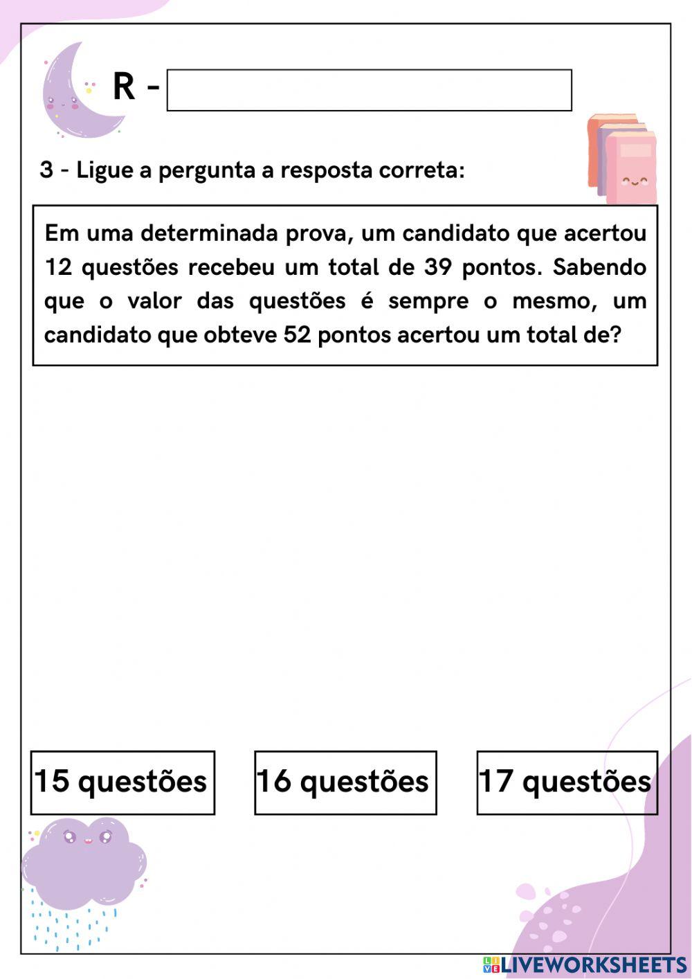 Grandezas diretamente proporcionais