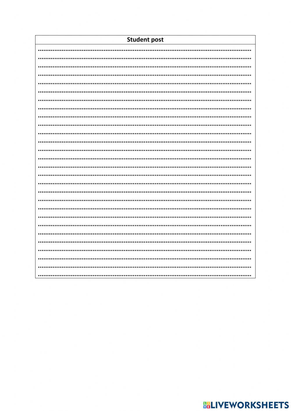 IE3, Unit 4, Writing, Exercise 10