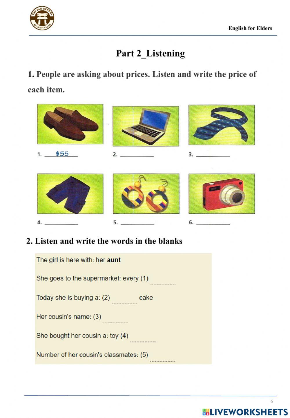 The Old School-basic 2-midterm test