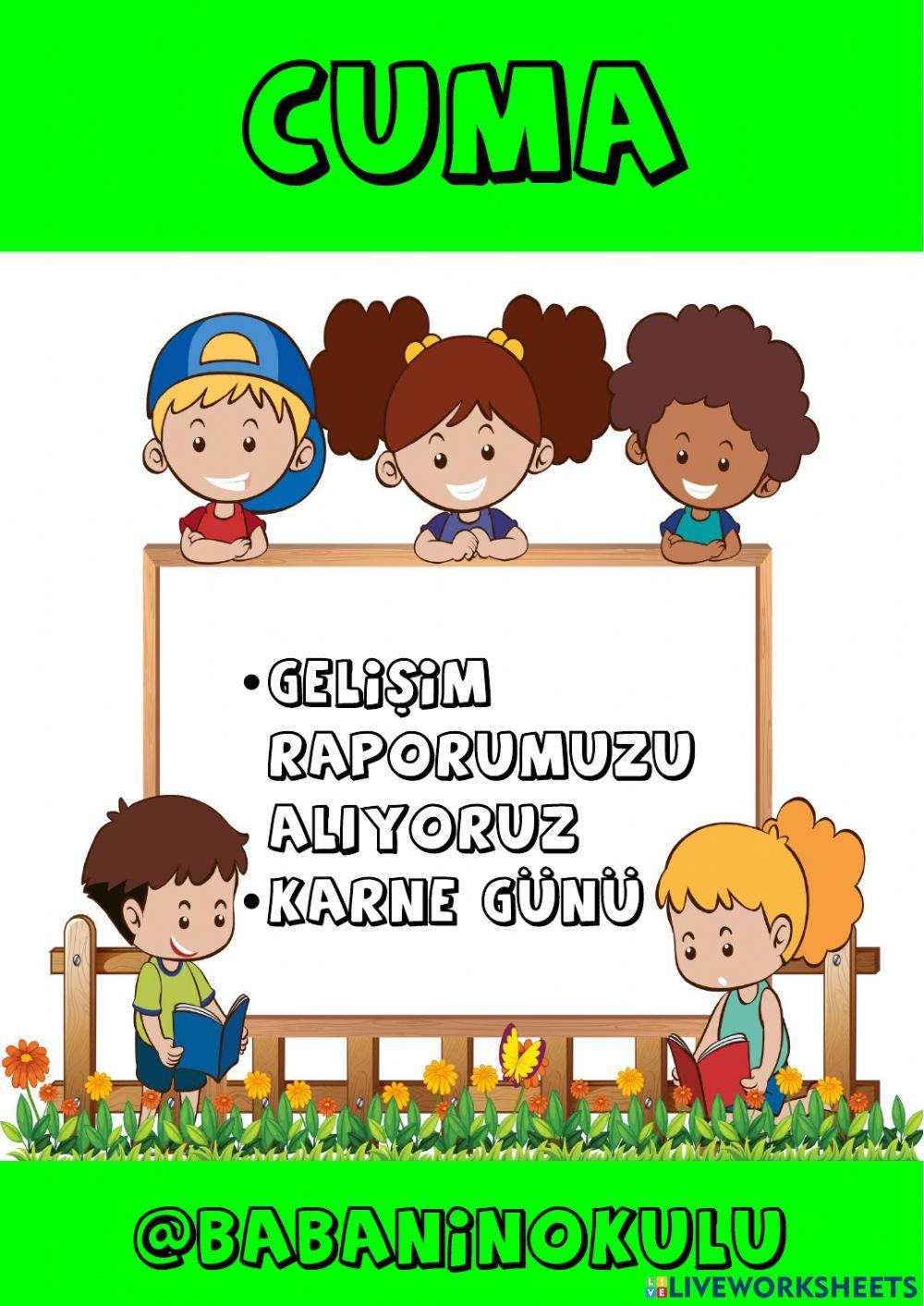 KARNE GÜNÜ KARNE GÜNÜ