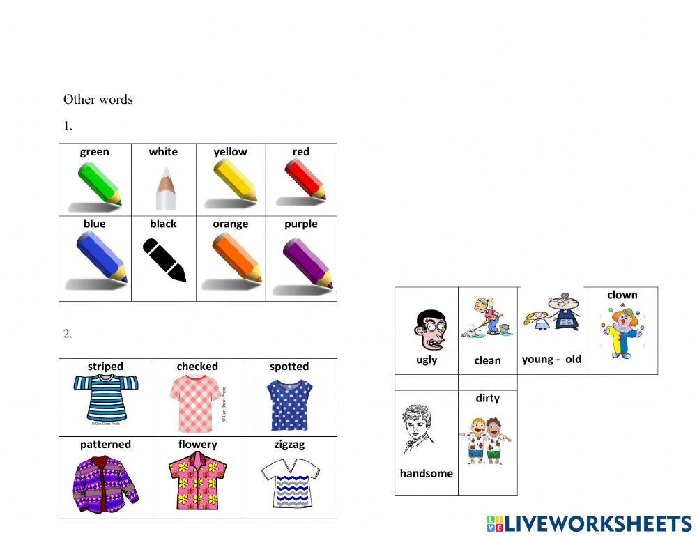 pictionary online exercise for | Live Worksheets