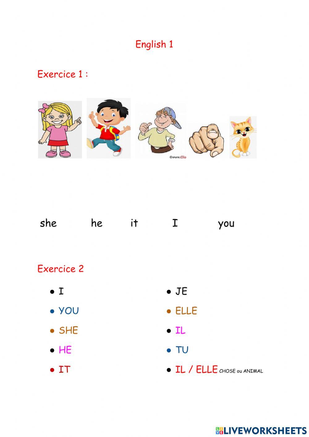 Anglais débutants : to be