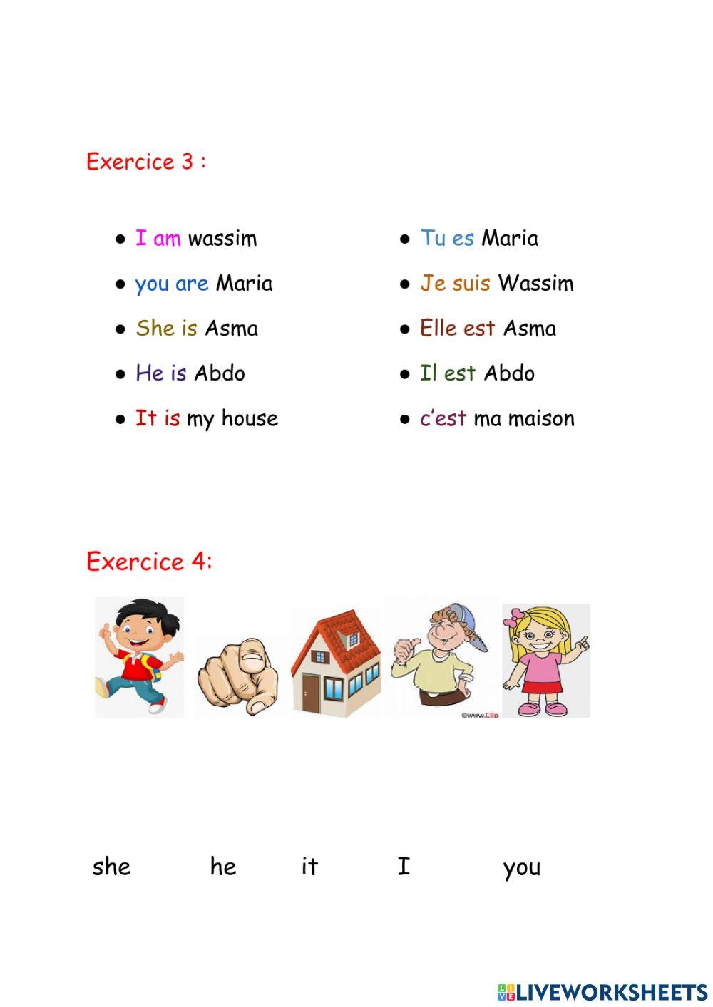 Anglais débutants : to be