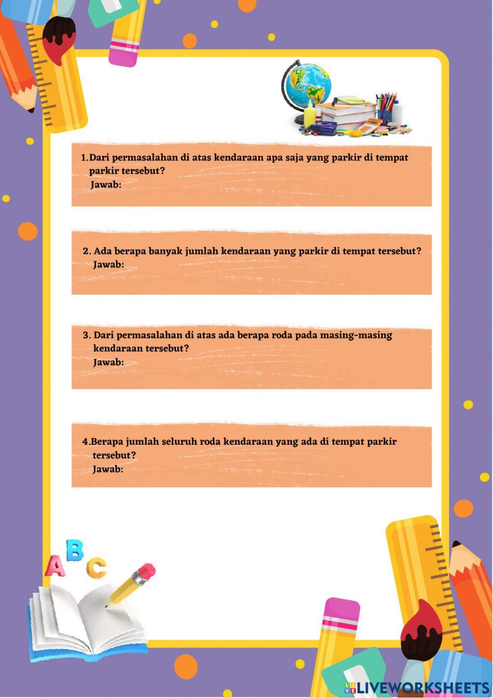 Sistem Persamaan Linear Dua Variabel