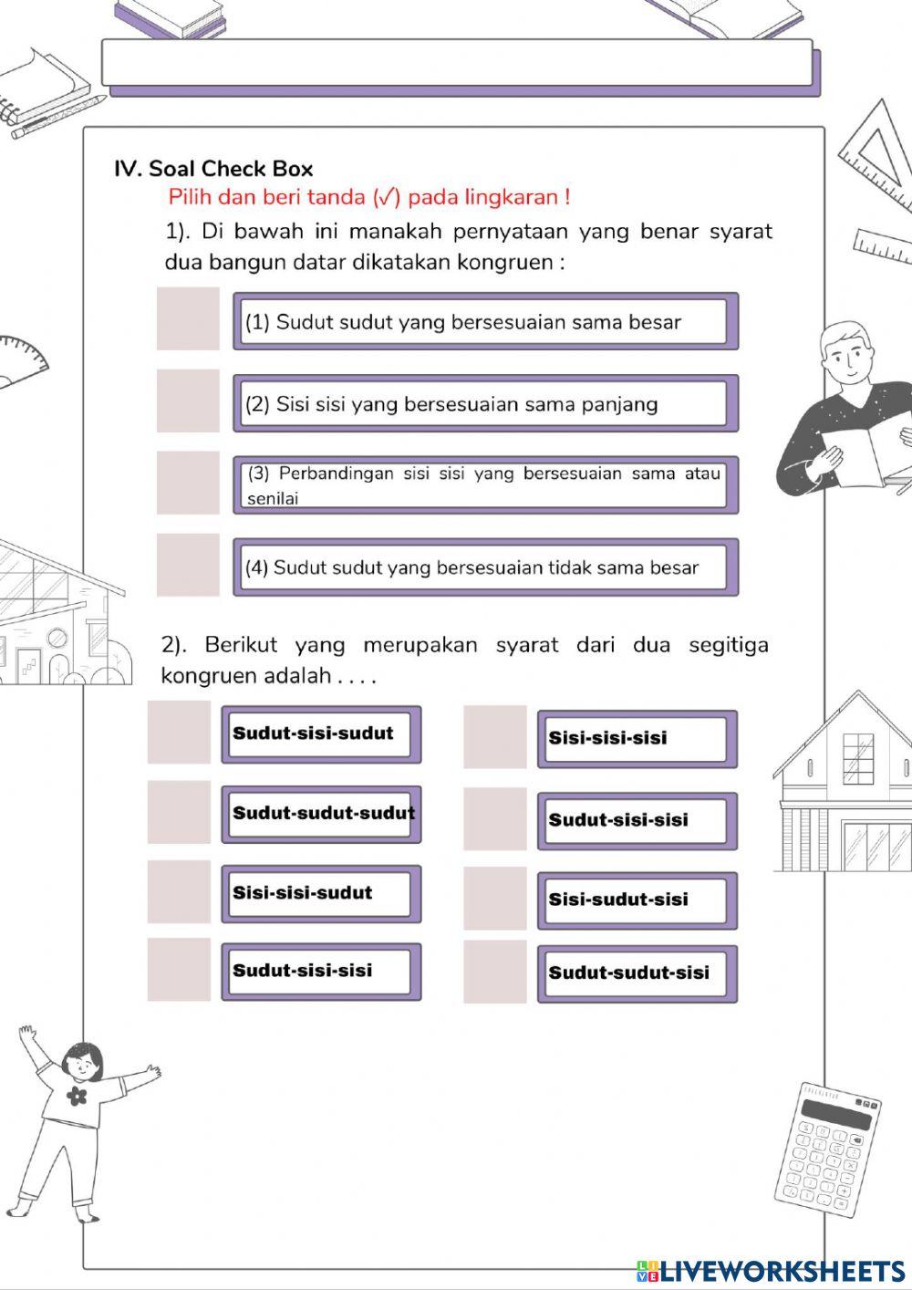 Lkpd kesebangunan dan kekongruenan