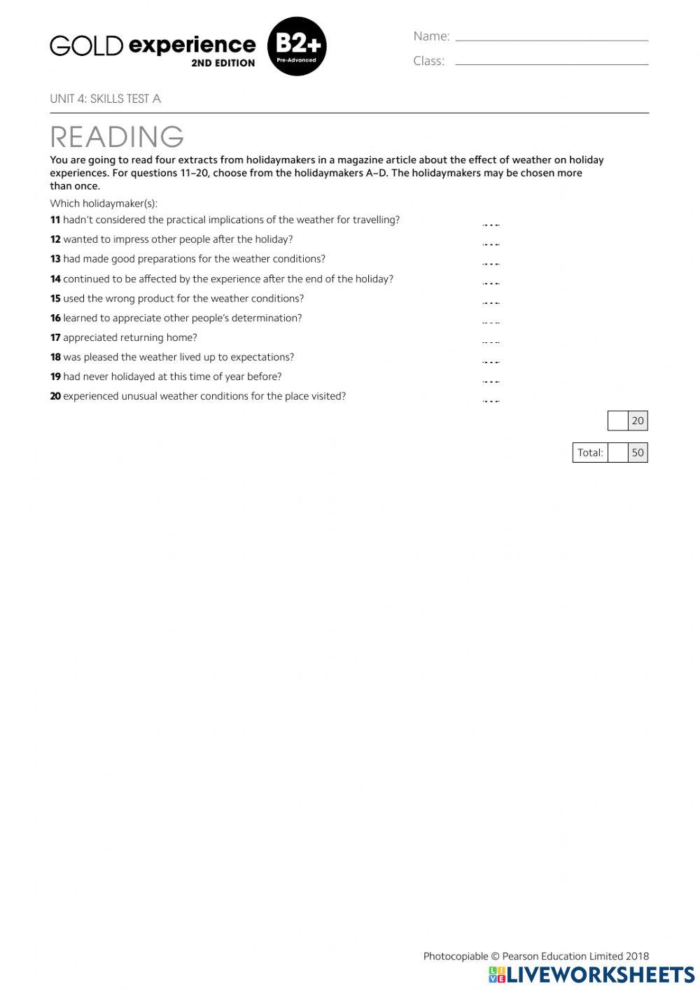 Reading Multiple matching