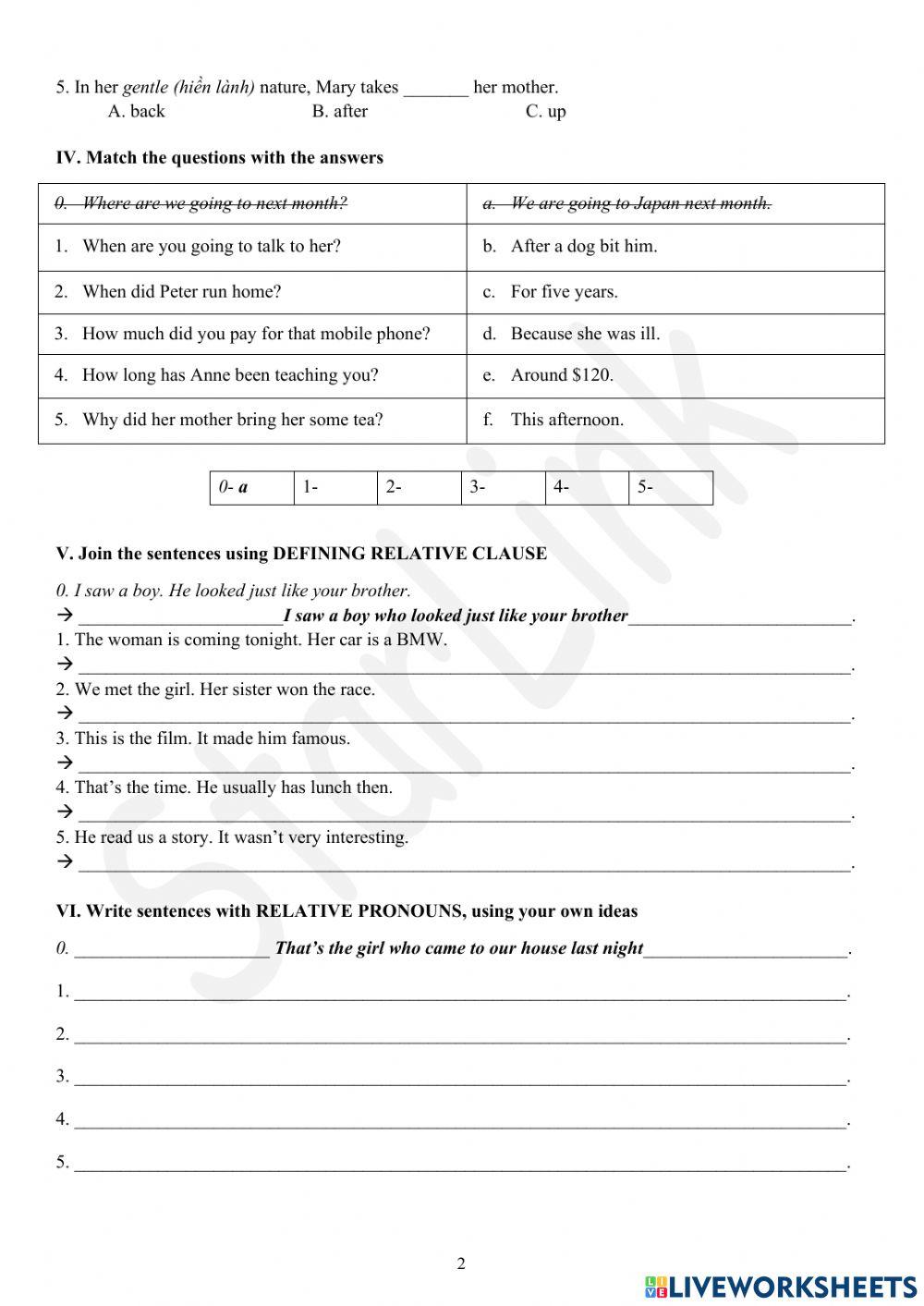 Viet Teacher-S6-WEEK 17-U1234-GRAMMAR REVISION