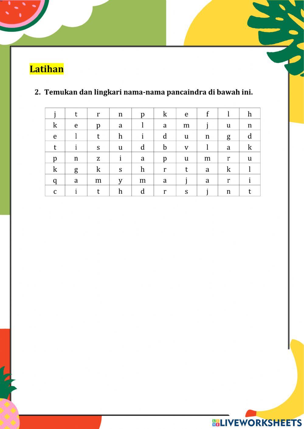 Bahan Ajar LKPD Tema 1 Subtema 2 Kelas 1 SD