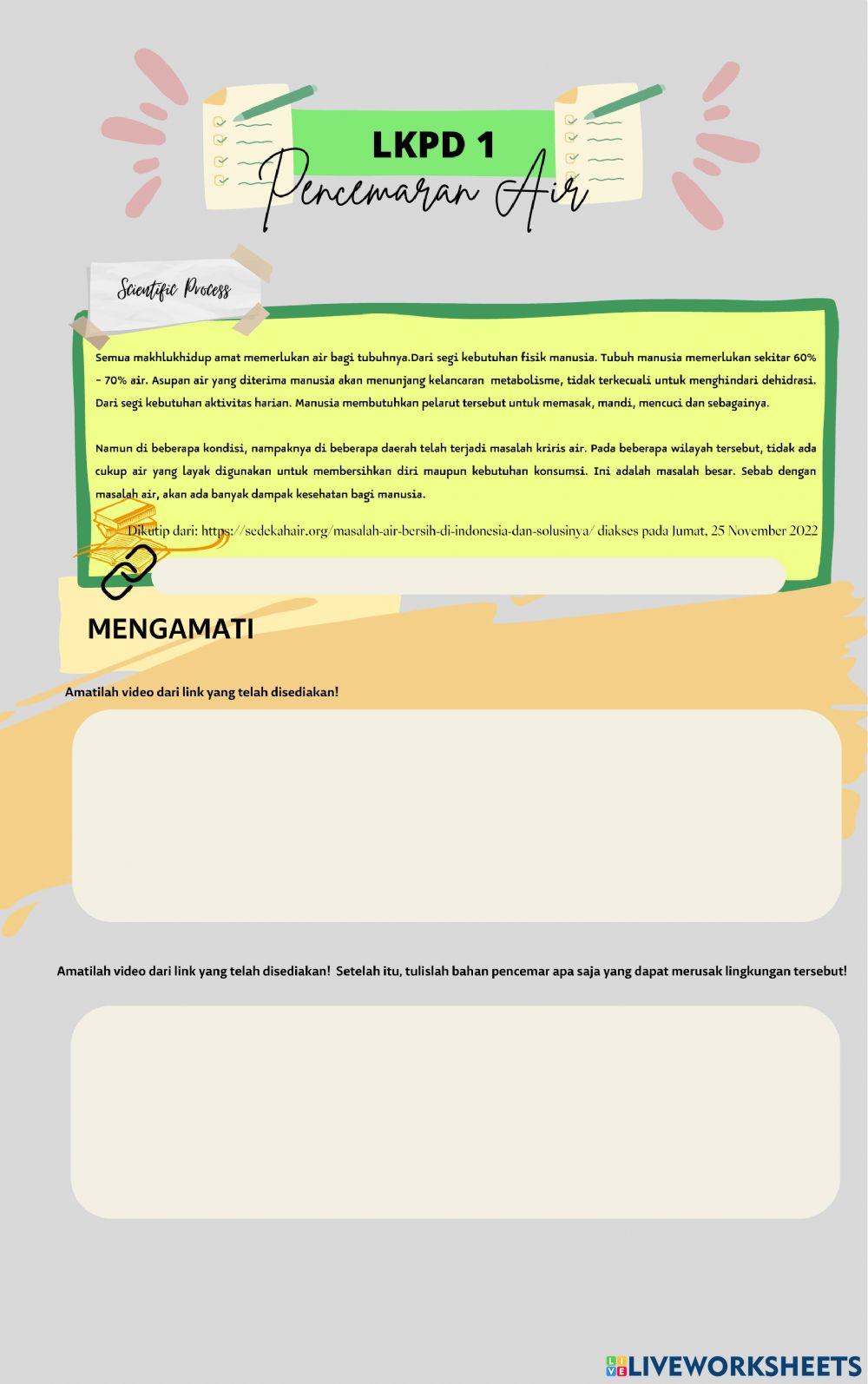 LKPD Pencemaran - Kelompok 1