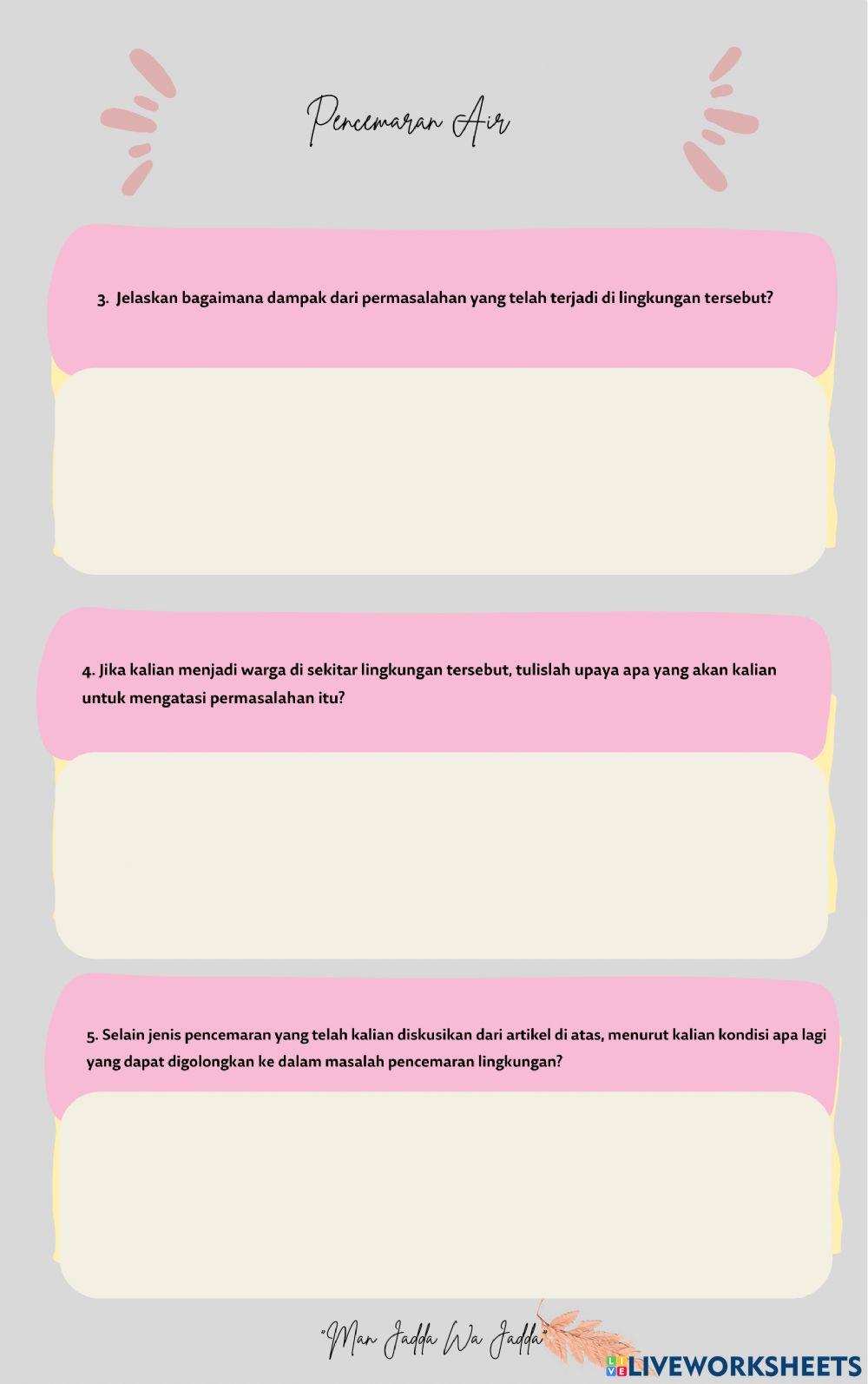 LKPD Pencemaran - Kelompok 1