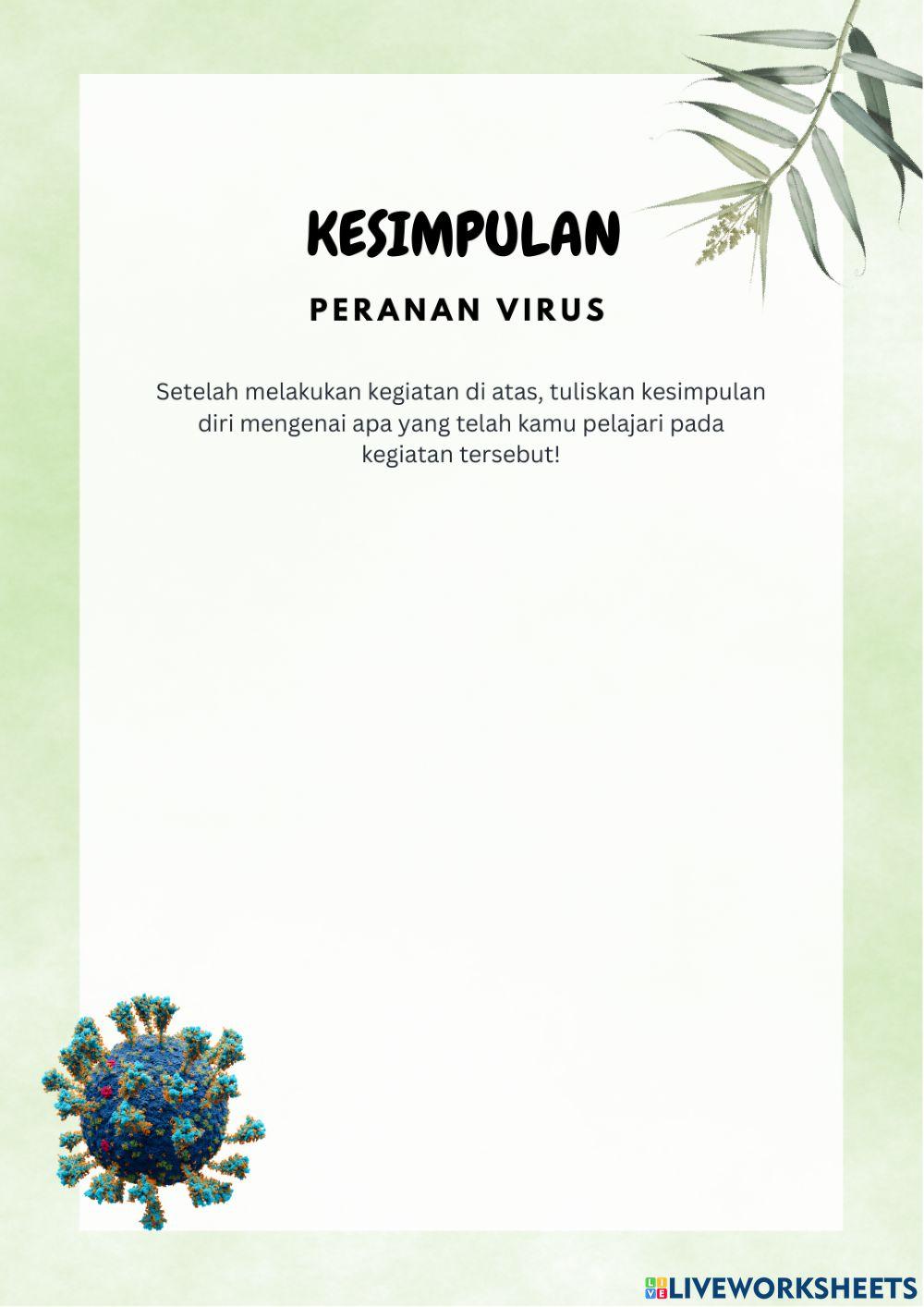 LKPD Peran Virus kelas X