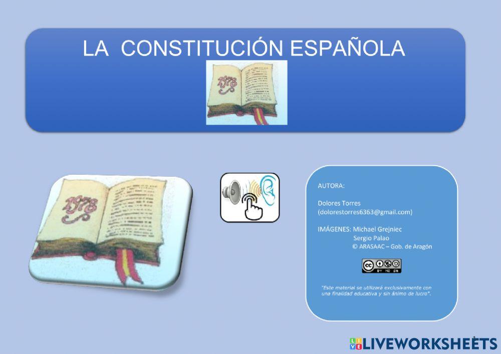 La constitución española