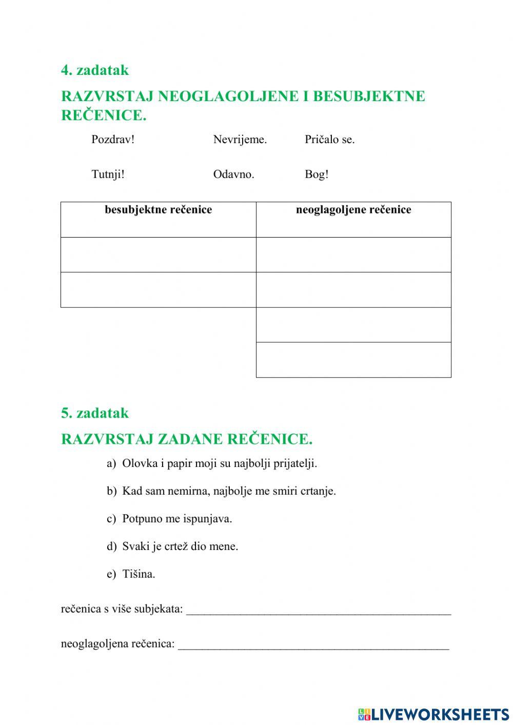 Rečenice po sastavu