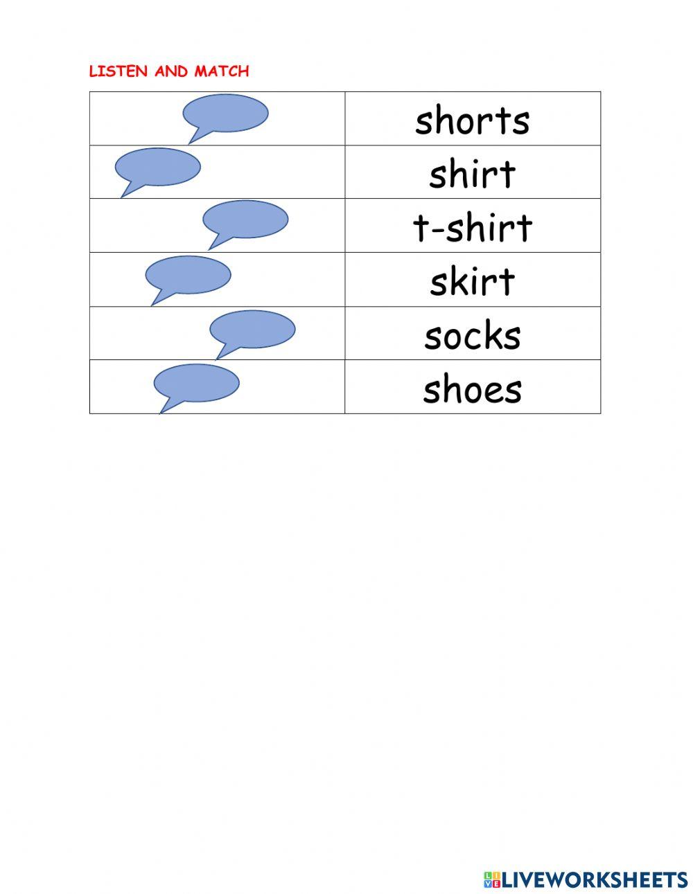 Clothes with S Clothes with S