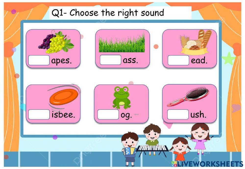 Numbers phonics and skills time
