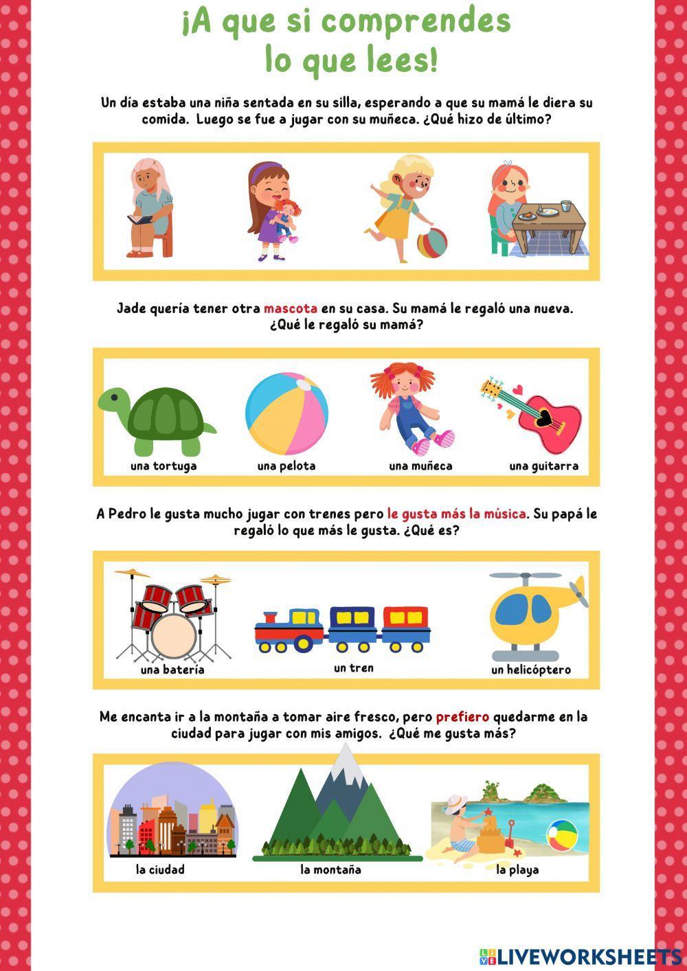 Comprensión lectora