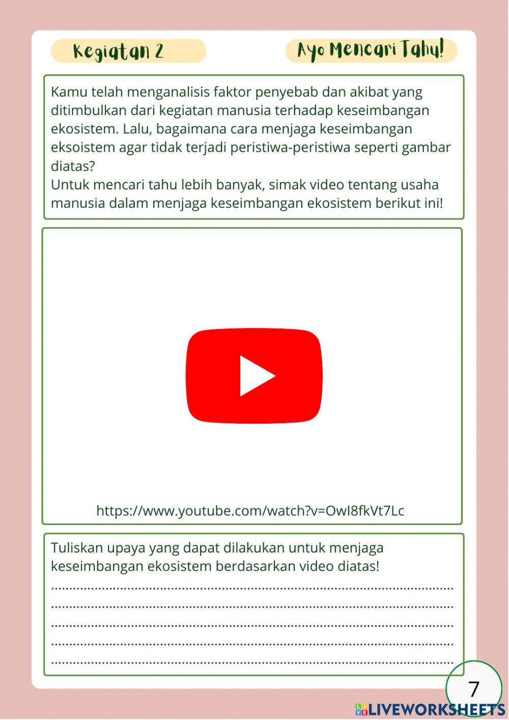 LKPD Tema 5 Subtema 3 Pembelajaran 5