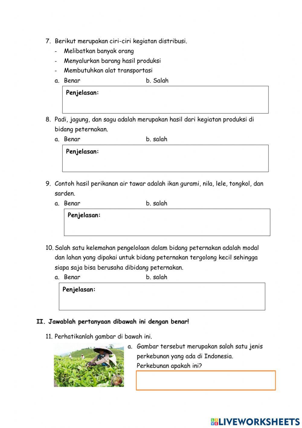 Ujian Semester IPS Lenggo