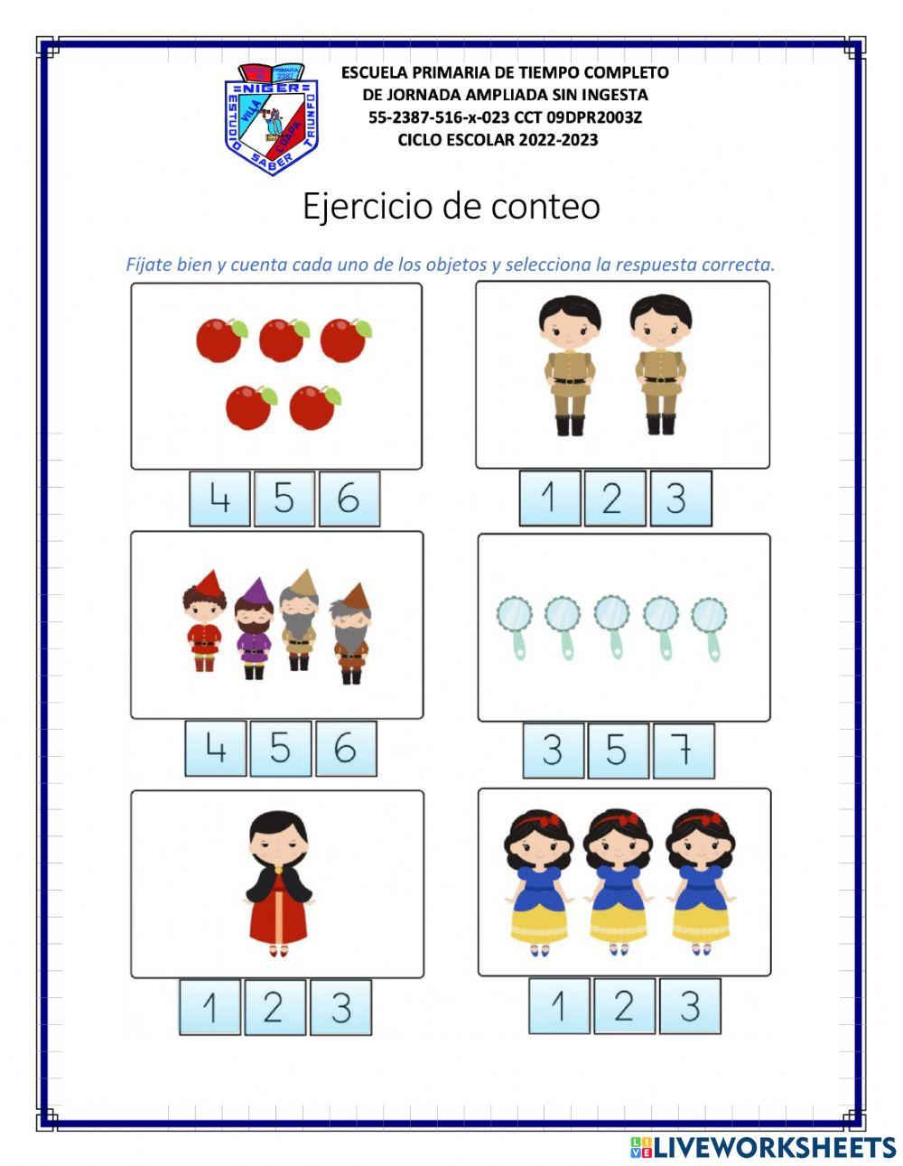 Conteo de objetos No 1