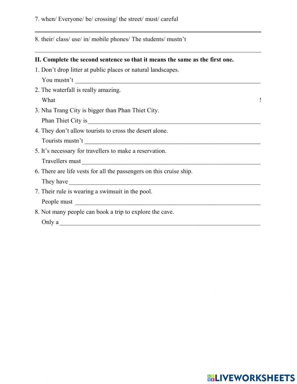 TA6. Unit 5  the wonders of Vietnam