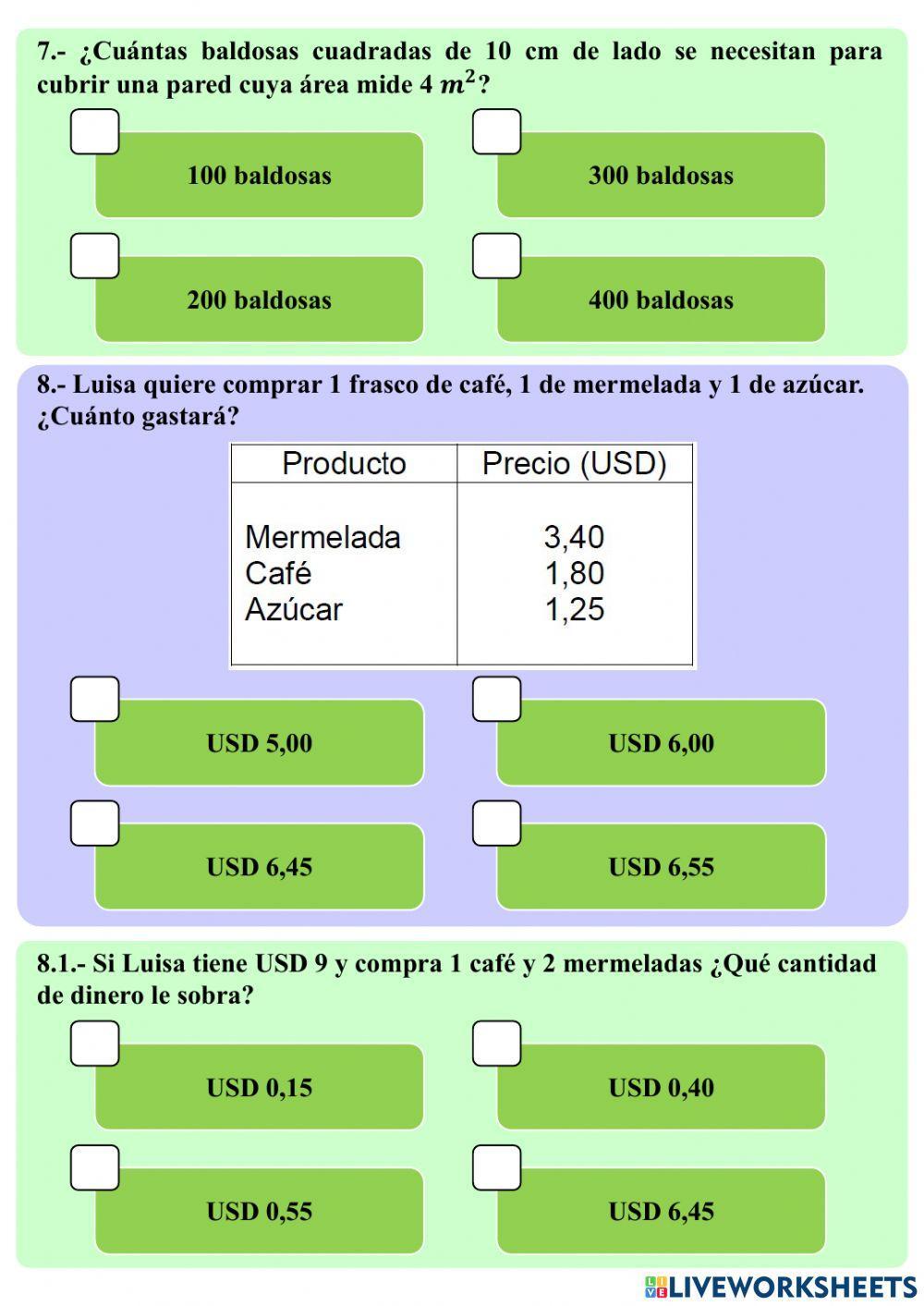 Simulador Ser Estudiante (Matemáticas)