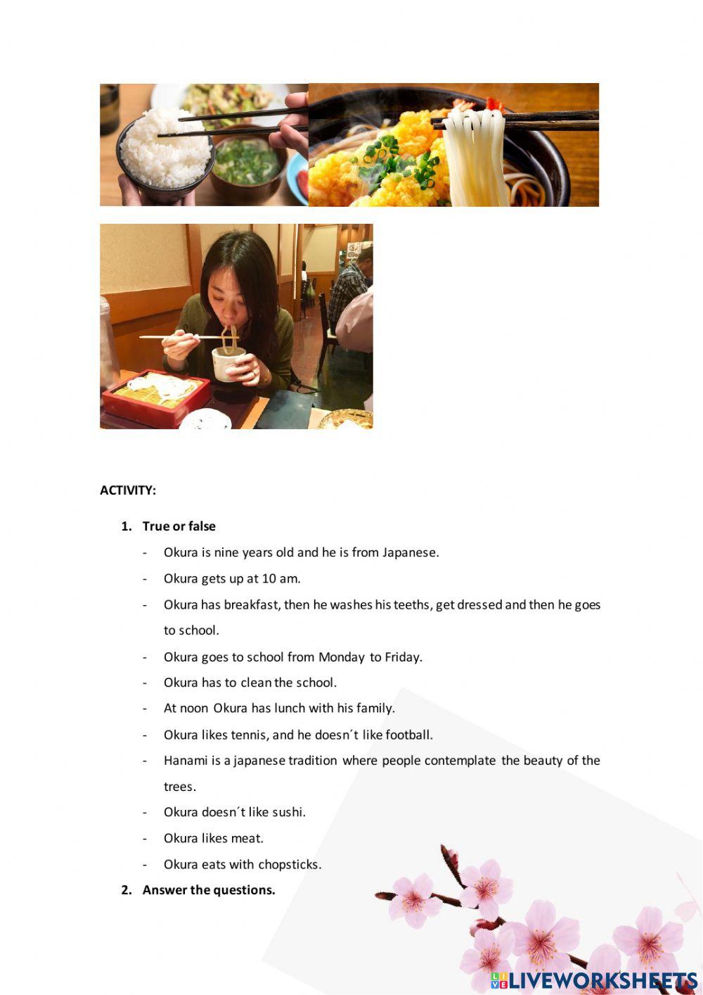 Choose the correct option and answer