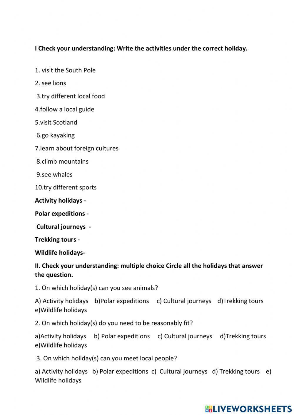 Reading Comprehension