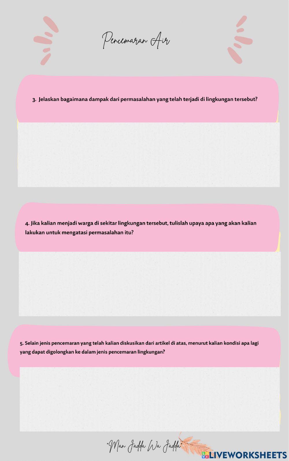 LKPD Pencemaran - Kelompok 2