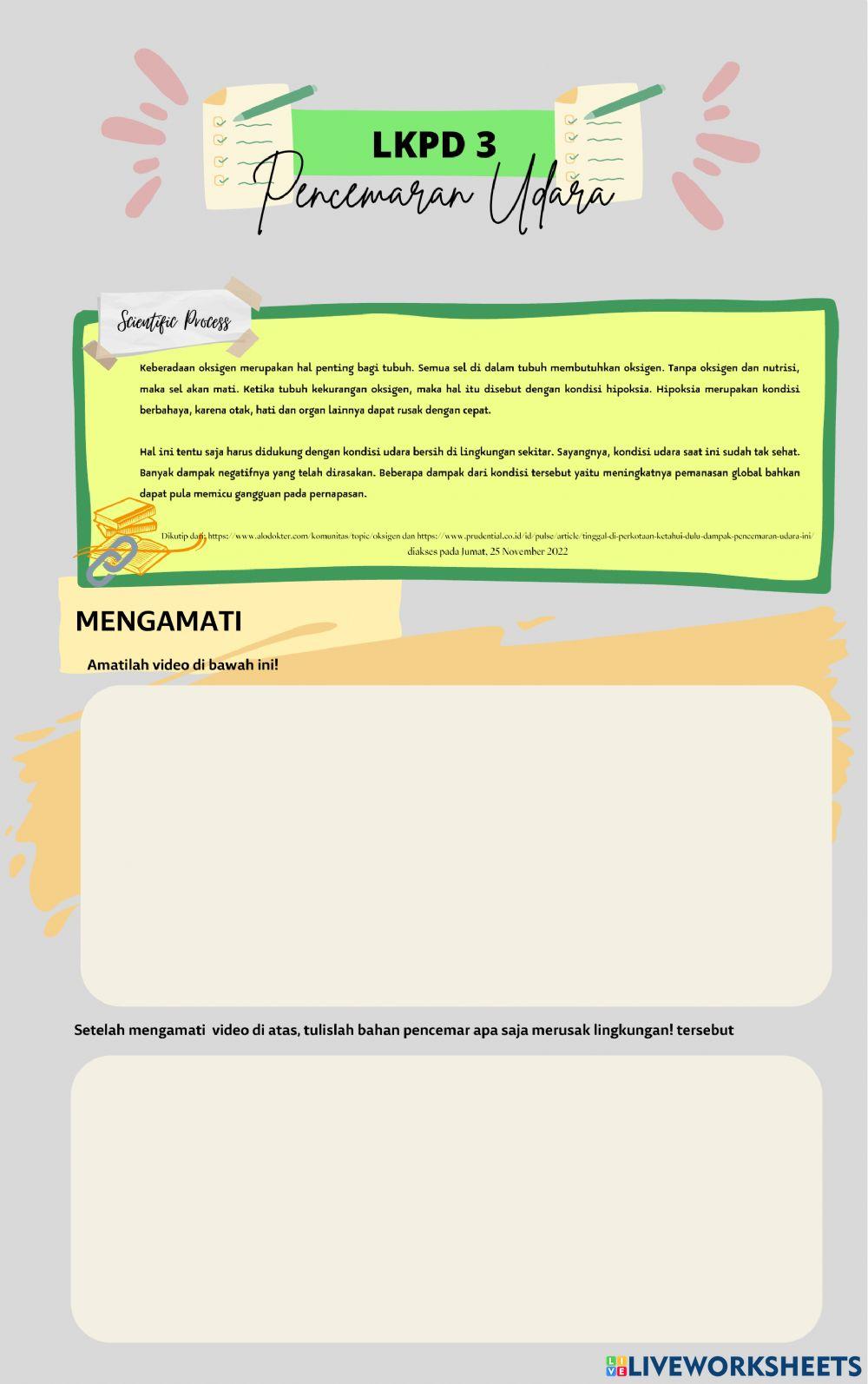 LKPD Pencemaran - Kelompok 3