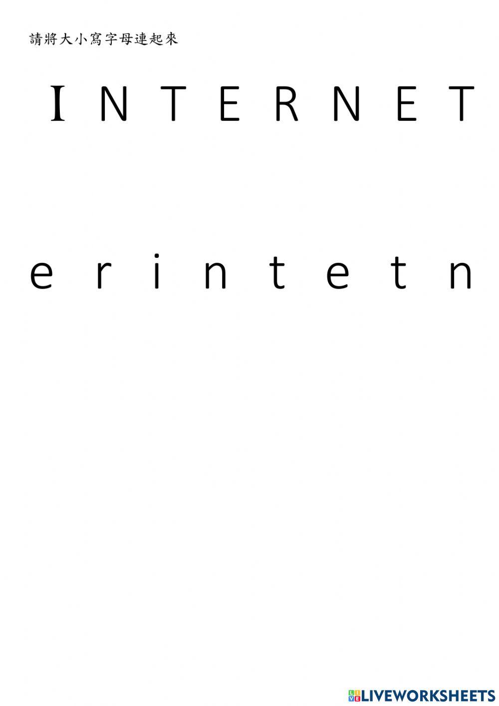 電腦相關英文-internet