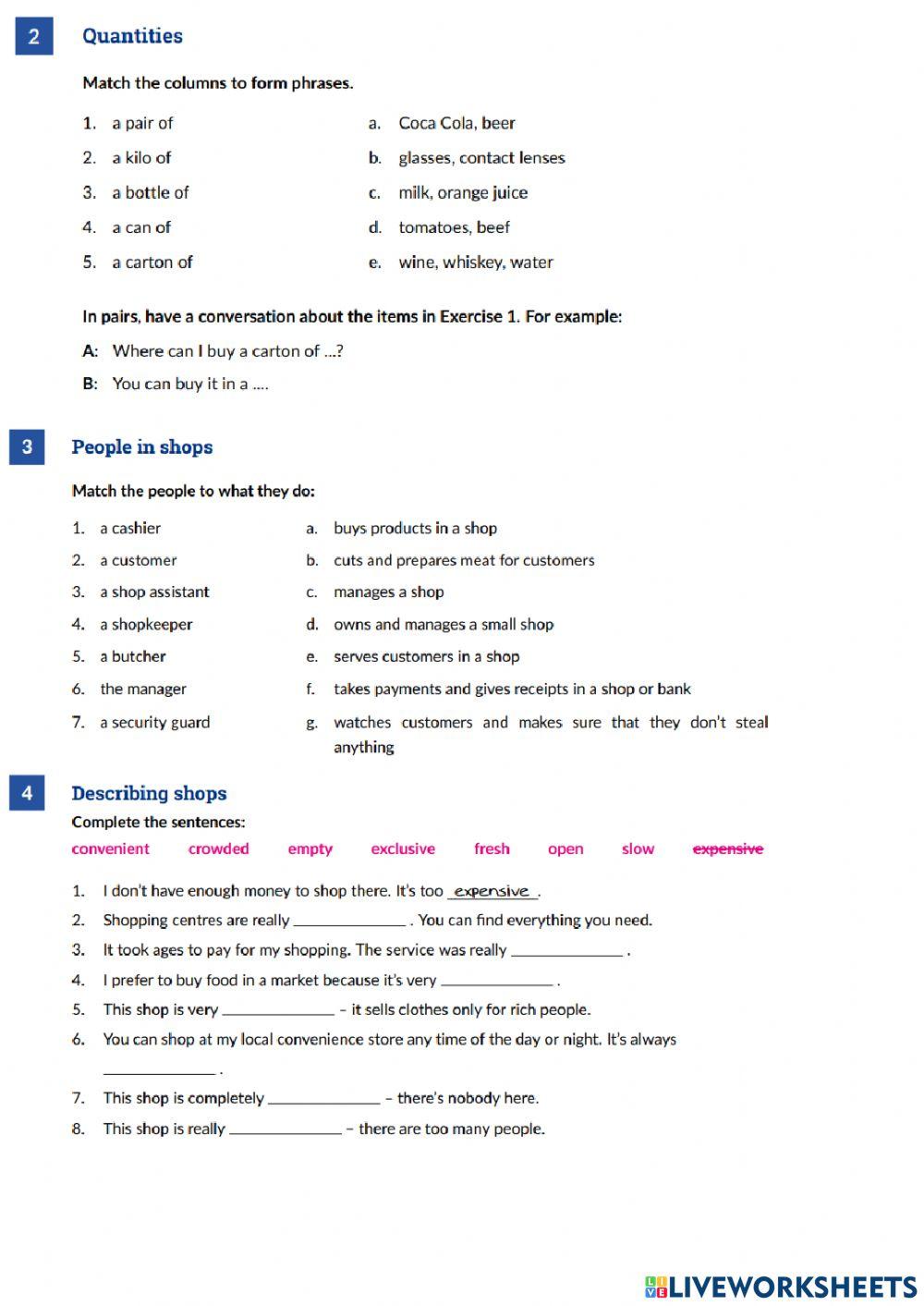 Part 2 English As A Second Language Esl Worksheet Live Worksheets Part 2 English As A Second Language Esl Worksheet Live Worksheets
