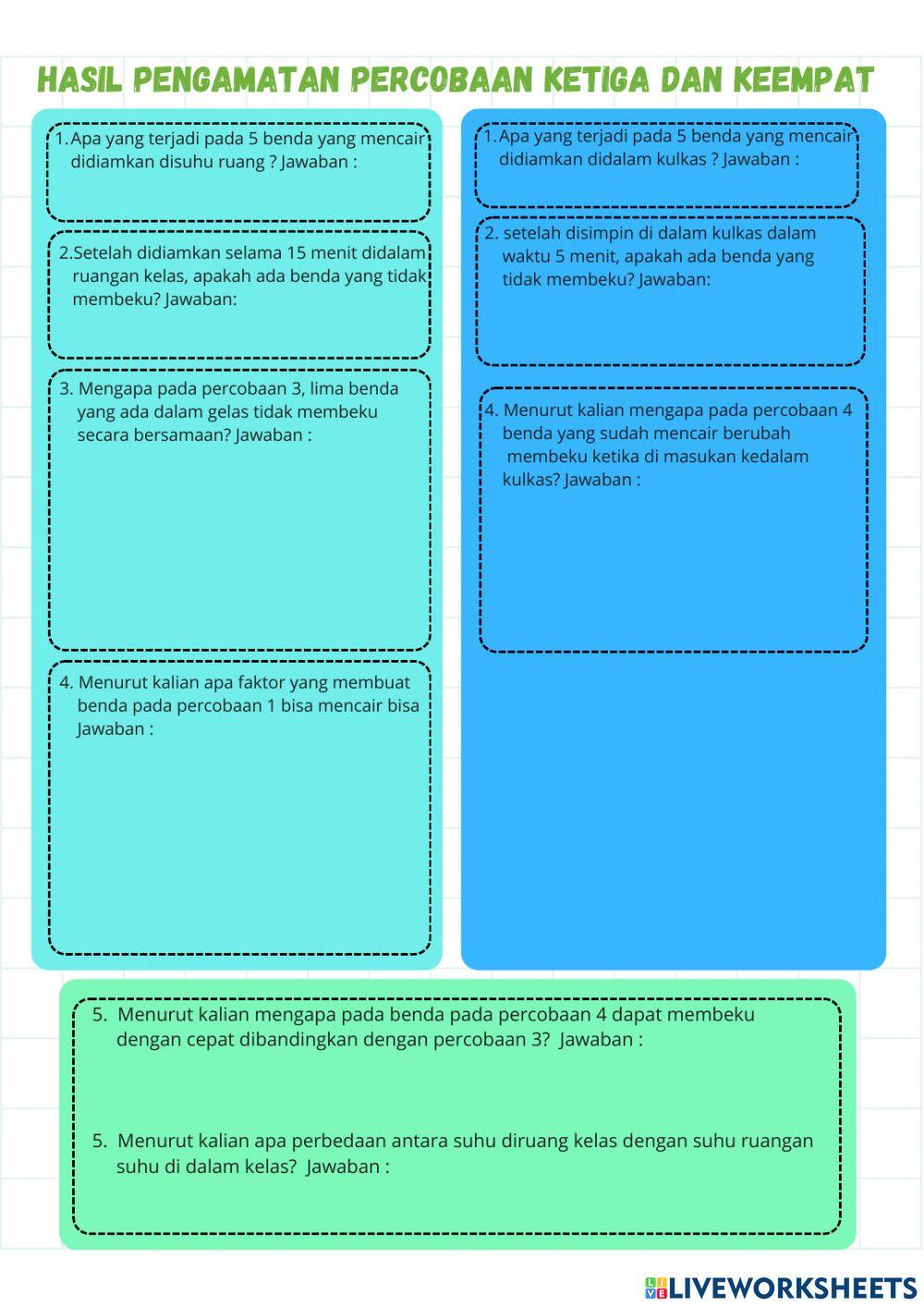 Perbuhan Wujud Benda