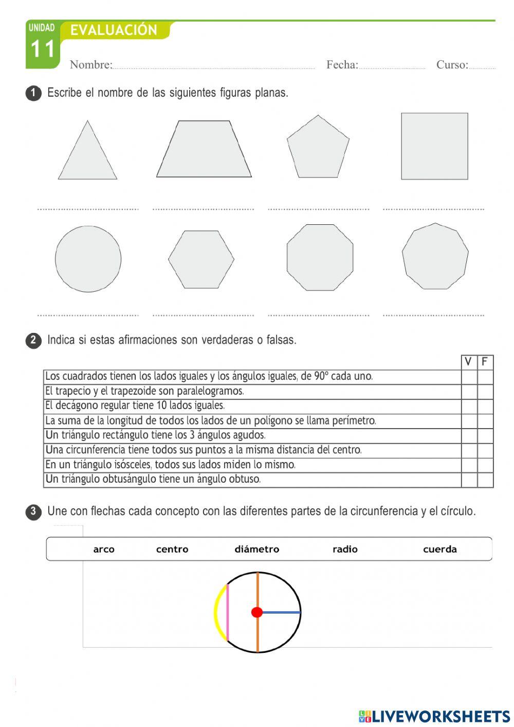 Prueba Tema 11 Mates