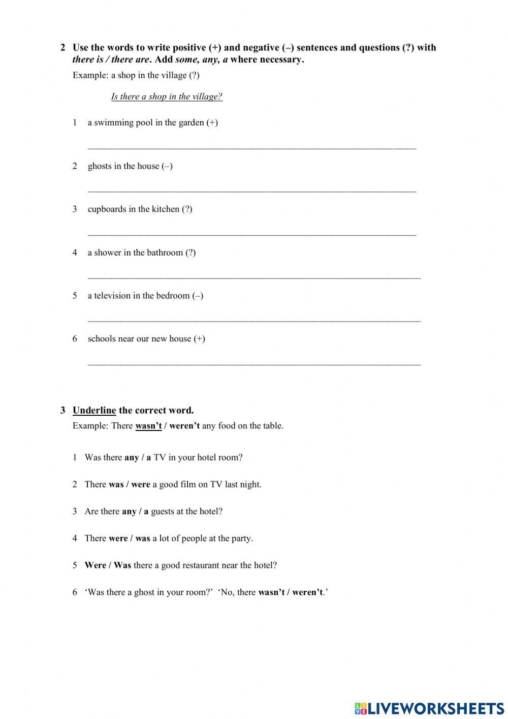 Elementary test unit 8 and 9