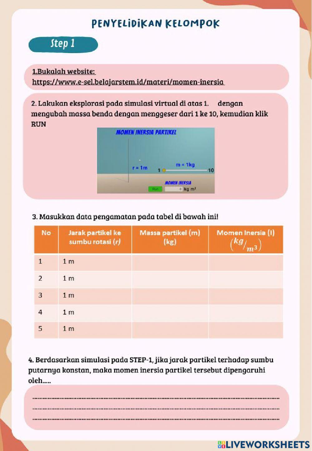 LKPD 1 Momen Inersia Partikel