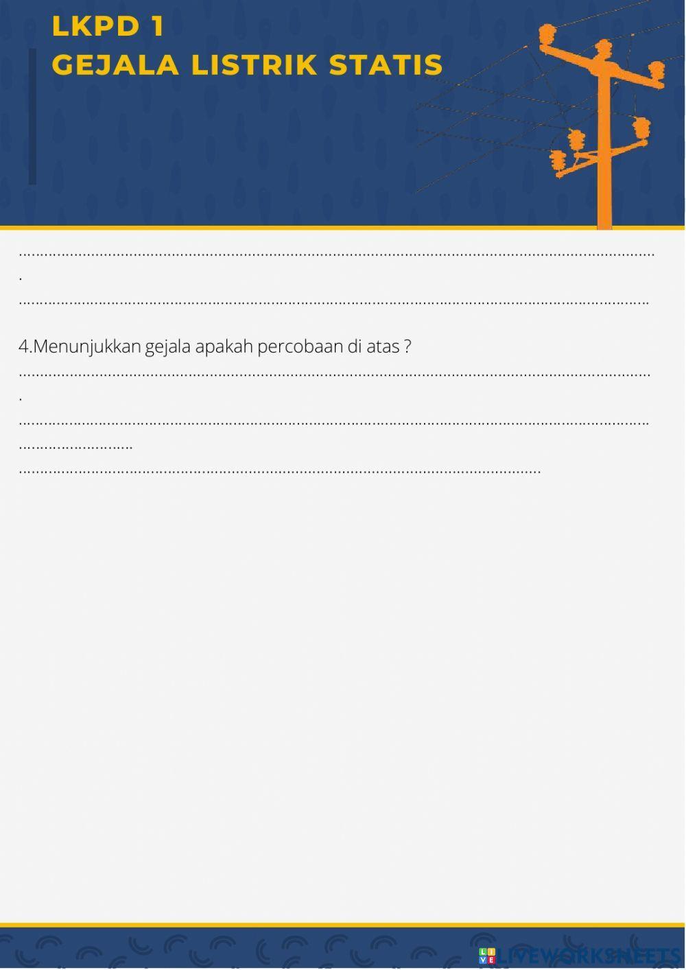 LKPD Listrik Statis