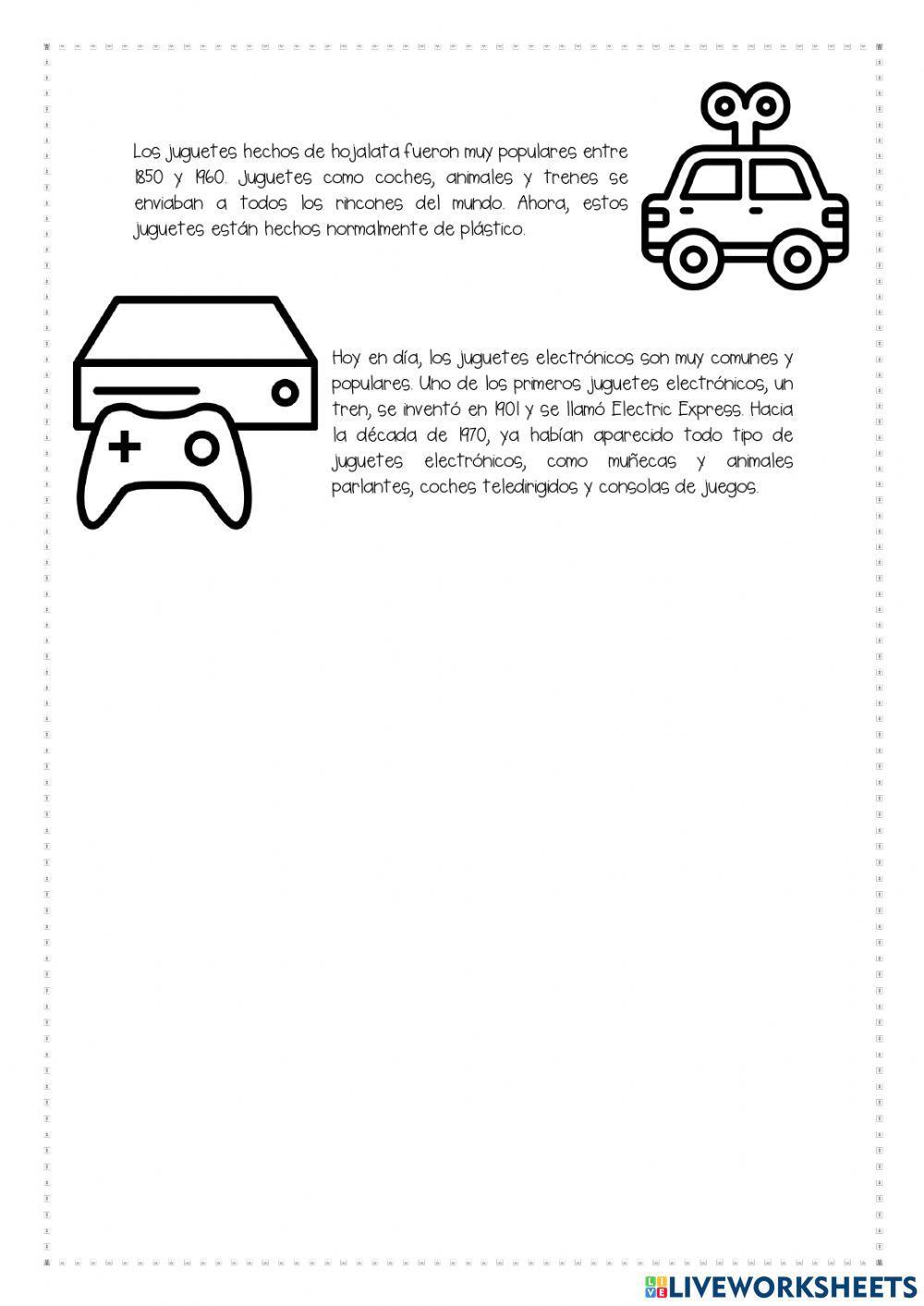 La historia de los juguetes