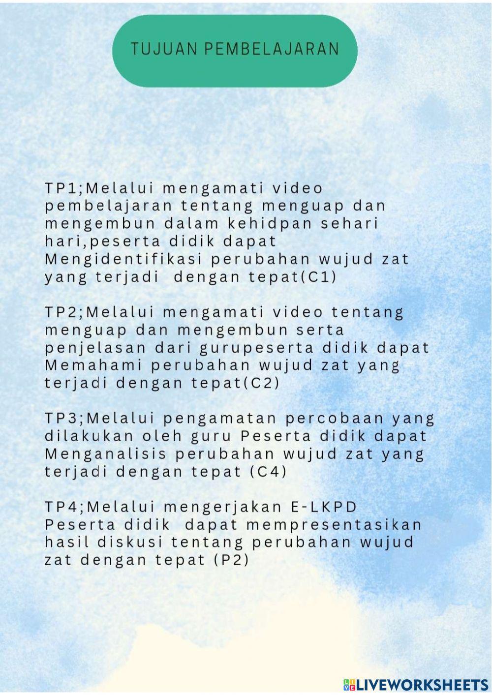 Perubahan Wujud benda