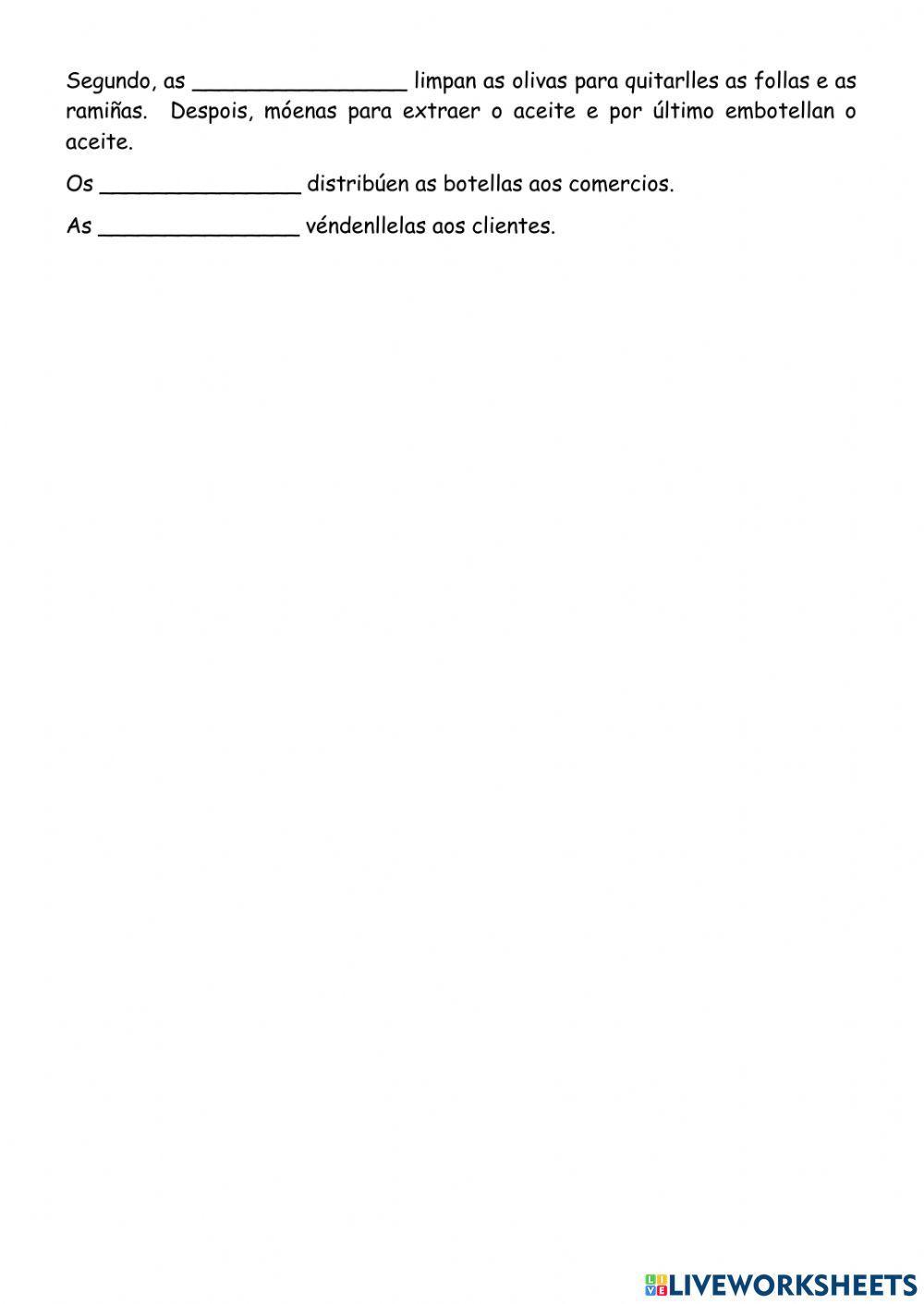 En que traballan as persoas?