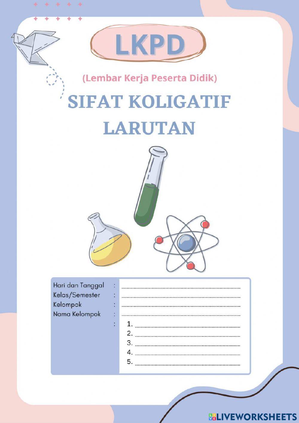 Sifat Keligatif Larutan