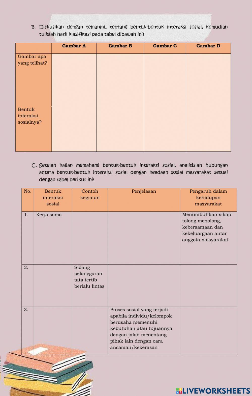Latihan Soal Interaksi Sosial
