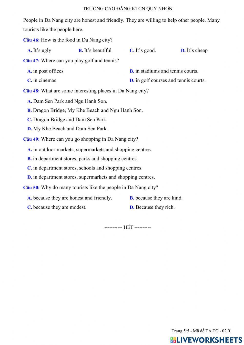 Tck test 2 cdktcn quy nhon