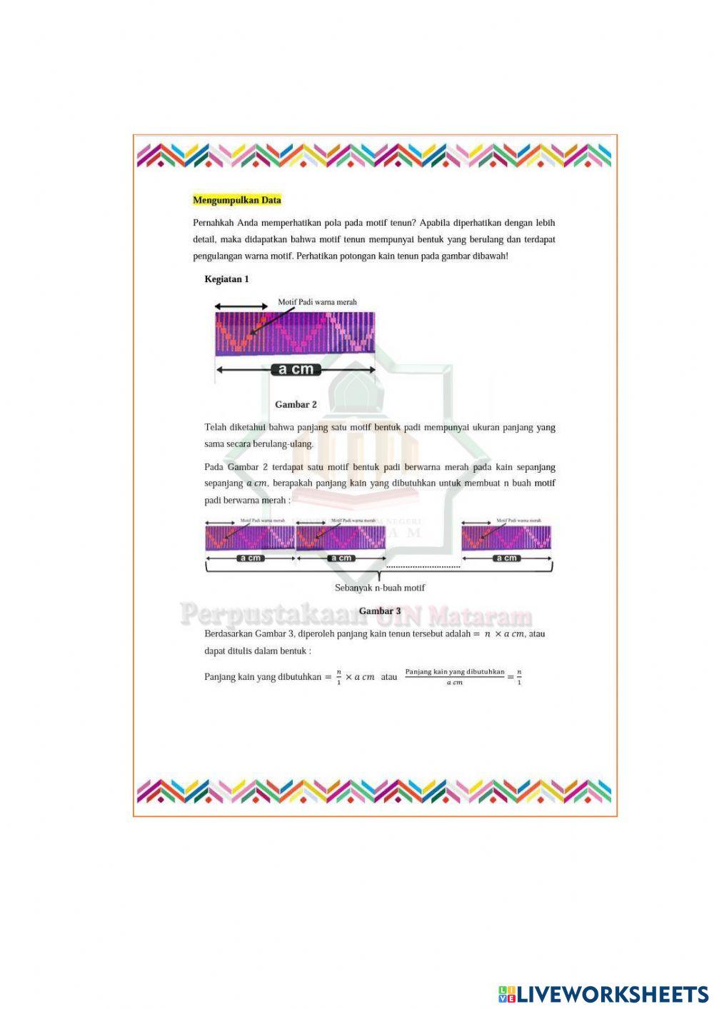 Perbandingan Senilai