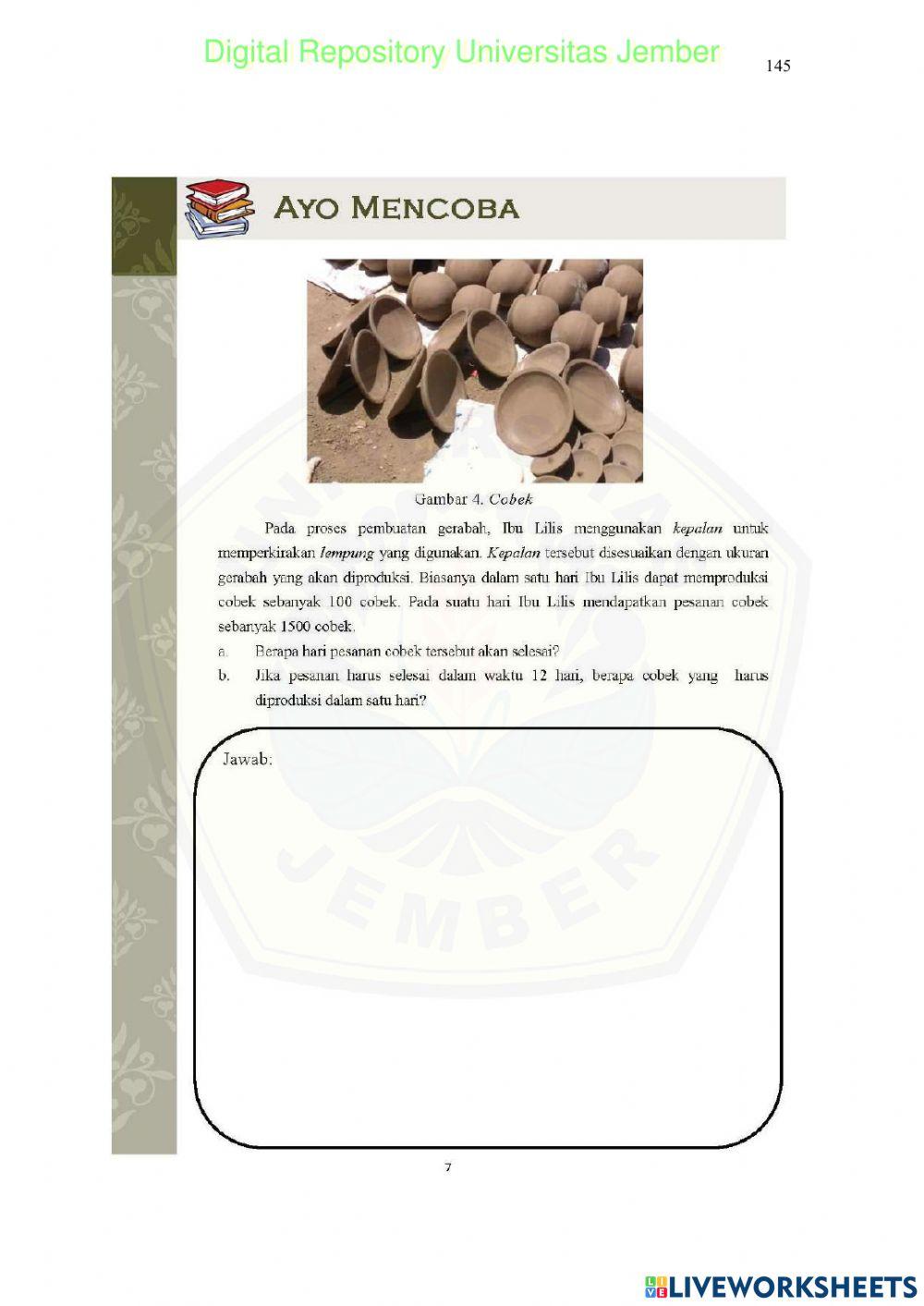 Perbandingan senilai