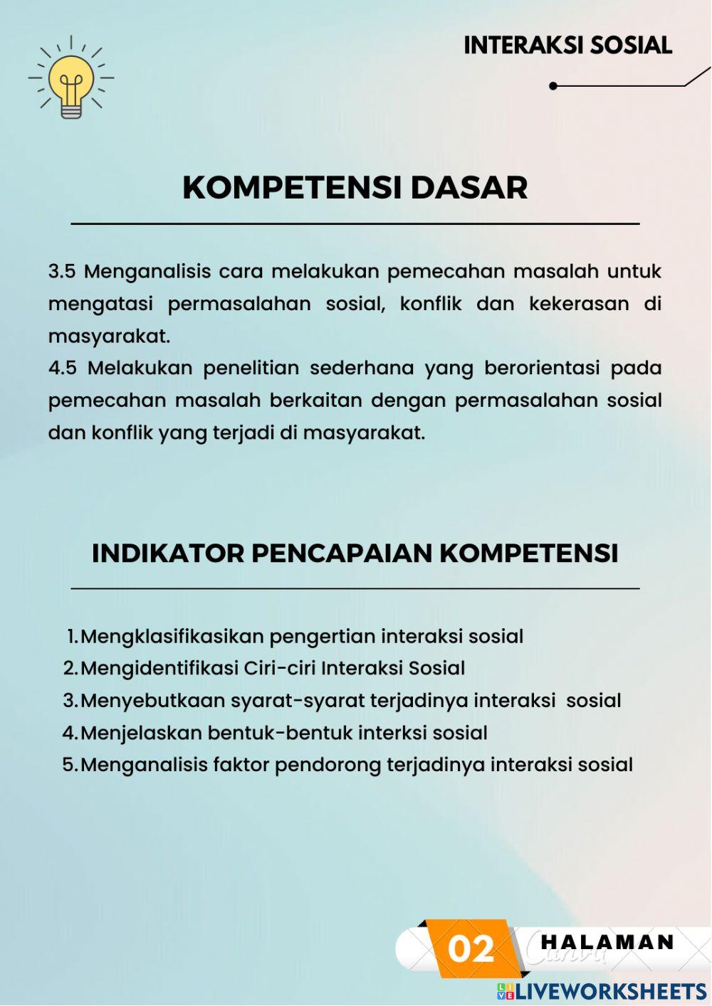 Interaksi sosial