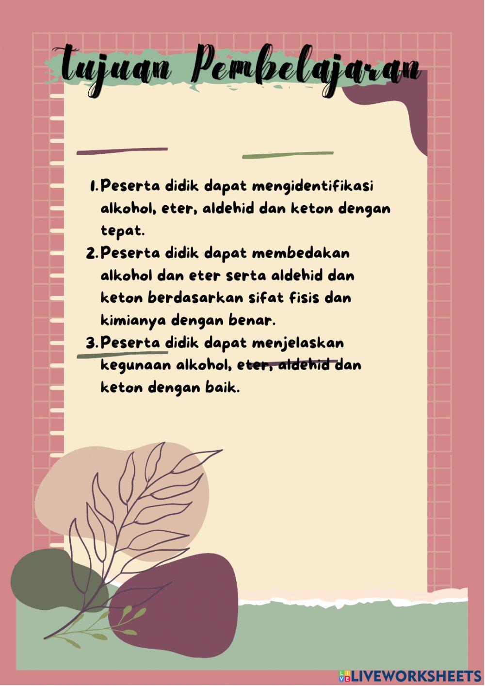 LKPD Senyawa Turunan Alkana