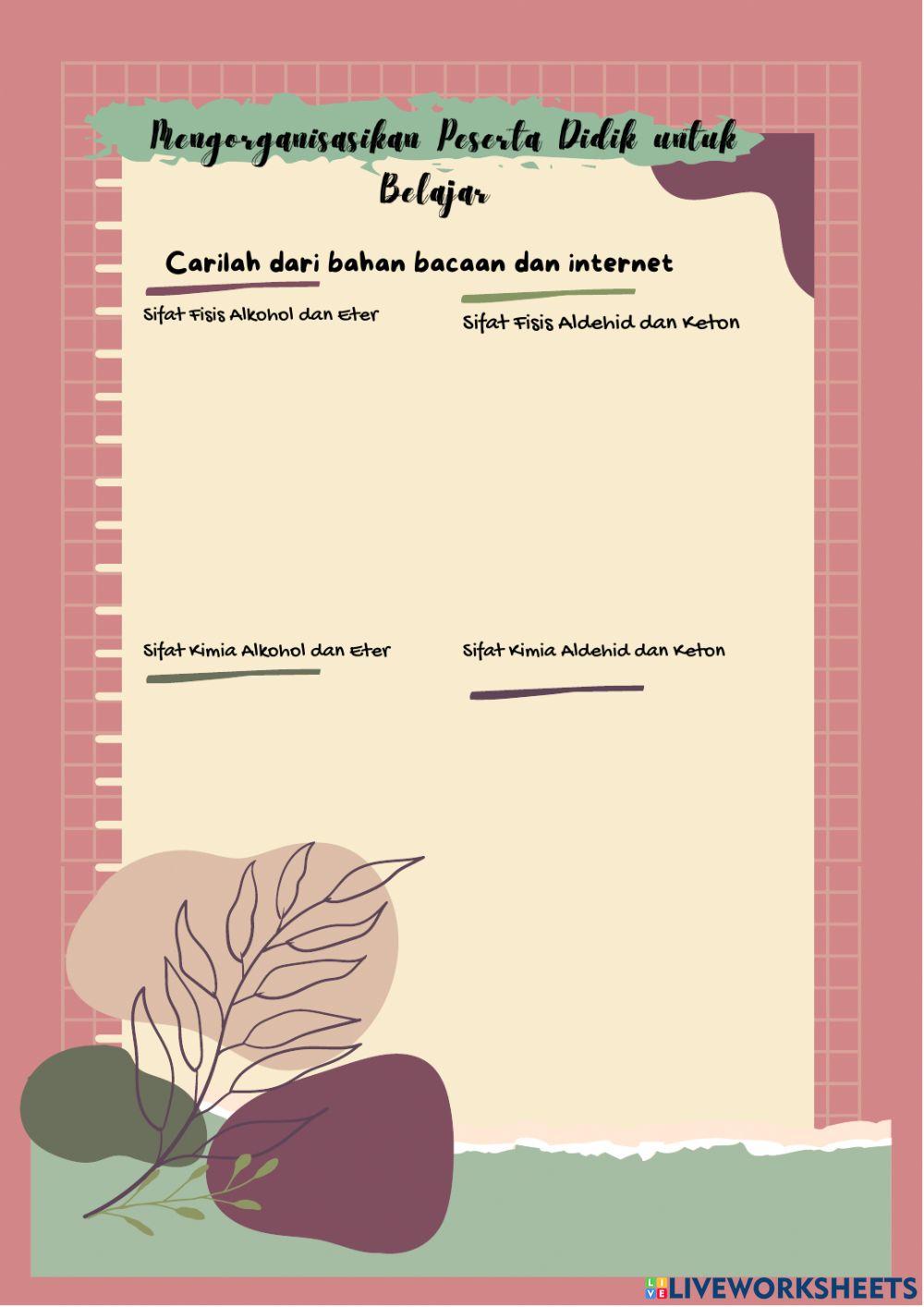 LKPD Senyawa Turunan Alkana