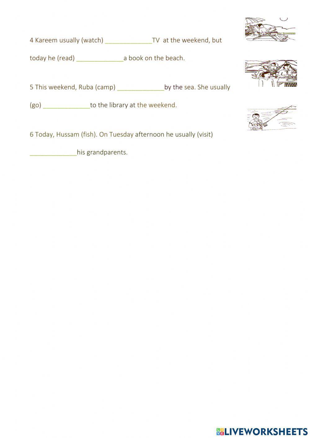 Simple Present vs Present Continuous Simple Present vs Present Continuous