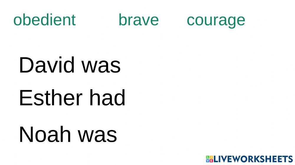 Fill with the correct adjective Fill with the correct adjective