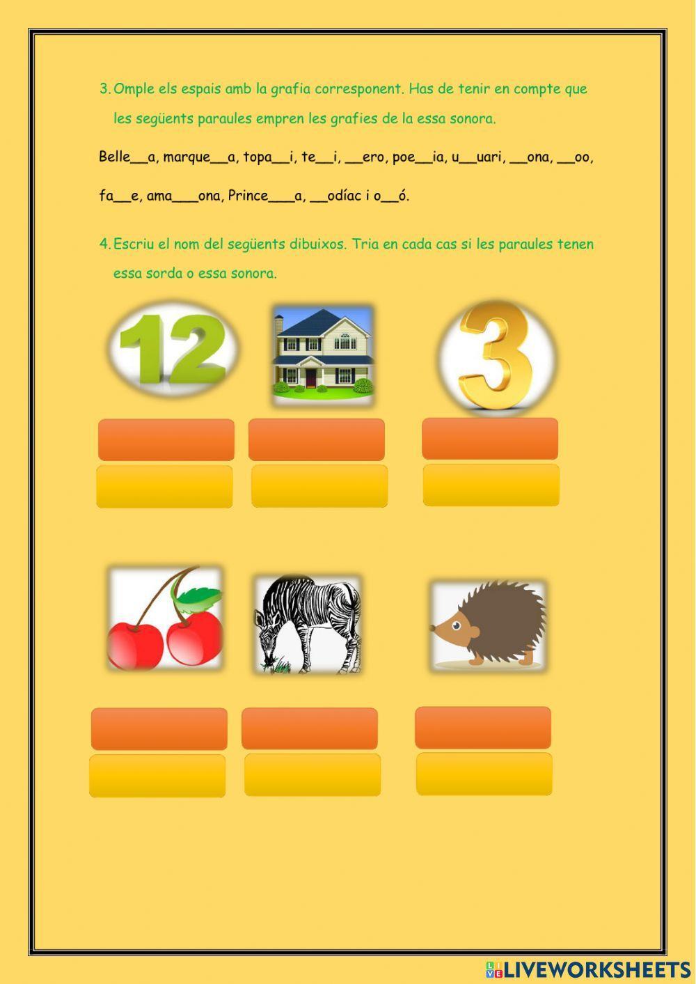 Essa sorda i essa sonora